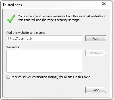 On IE browser, click Tools Safety and make sure ActiveX Filtering is unchecked. 2.
