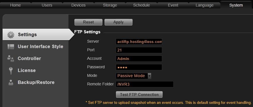 Field Name Description Server Input the sender s SMTP server address. Only alphabets, numbers, and the symbols (.), (_), (-) are valid.