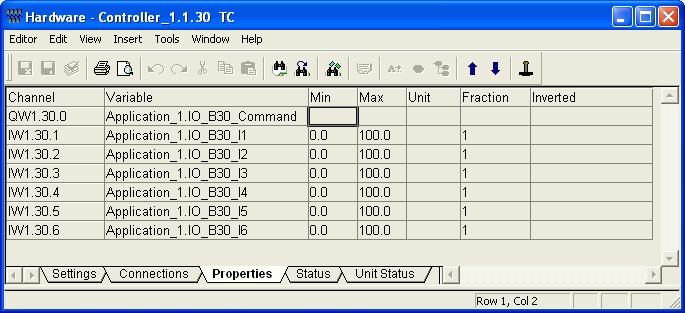 Section 3 Editing TRIO/Genius I/O Properties Properties The Properties tab, Figure 8, is active in online mode only.