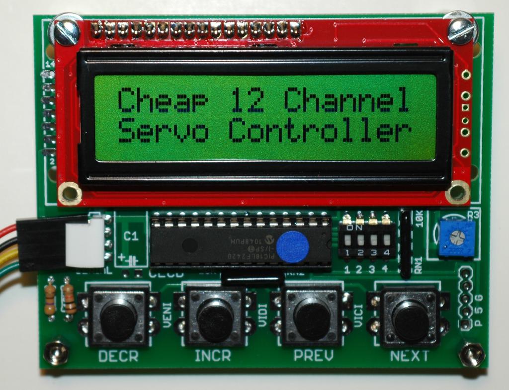 C12C Banner On power-up, the CLCD will display a banner indicating the current firmware version, as shown in the image above. Press any button on the CLCD to signal the C12C to start Serial Mode.
