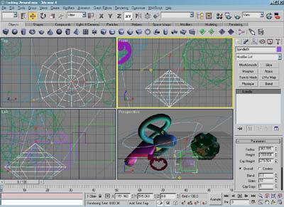 3D Studio Max Lesson 1.1: A Basic Overview of 3DSMax's Main Tool Bar Introduction In this tutorial, we'll just be taking a look at parts of the environment of 3D Studio Max version 4.