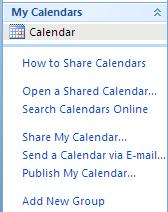 An e-mail form will open with a checkmark already in the box that says, Allow recipient to view your calendar. 2.