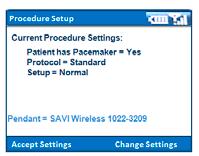 If you have a pacemaker, please follow the instructons below.