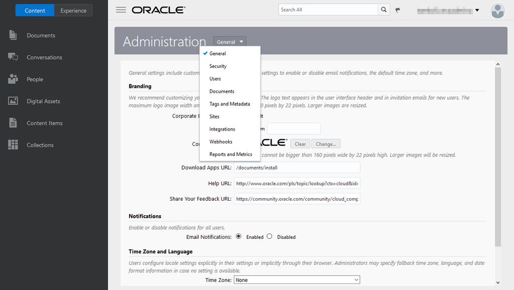 Chapter 1 Administrative Interfaces To use the My Services application: 1. Click the My Services URL in your welcome email, or go to https:// cloud.oracle.com. 2. Click Sign In. 3.