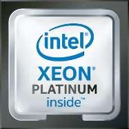 Intel Xeon Scalable Platform The industry