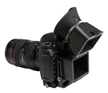 Even those equipped with a battery grip. SWIVI is a series of professional optical LCD viewfinders designed for video shooting with DSLR cameras. SWIVI 3 suits: All 3-3.