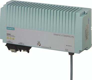 Special designs, special uses high degree of protection 3-phase, 24 V DC (ET200pro PS, IP67) Overview Ordering data Article No.