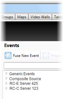 Ocularis Administrator Ocularis Administrator User Manual Events Pane The Event pane of the Servers / Events tab is where administrators configure Ocularis events.