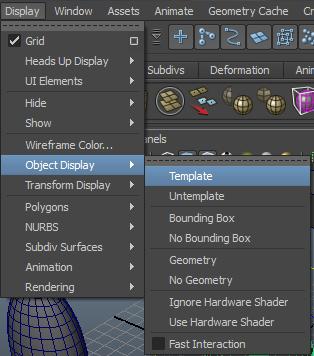 Templates - Selecting a single object in a complex scene can be difficult.