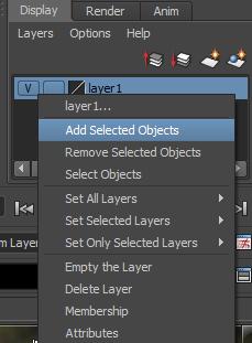 Display Layers - Toggle Visibility of layer - This effects rendering as