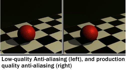 Rendering Quality Anti-Aliasing: Removes jagged edges.