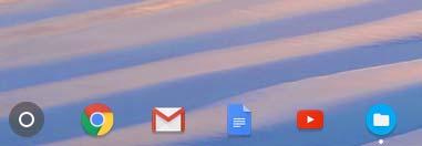 Chrome OS First, click on the icon