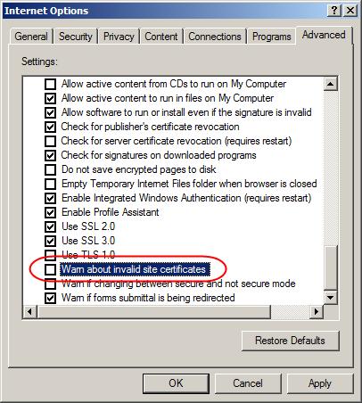 Appendix Mismatch Considerations If the site name or IP address used for generating the certificate no longer matches the current address of the CN8600 a mismatch warning occurs: You can click Yes to