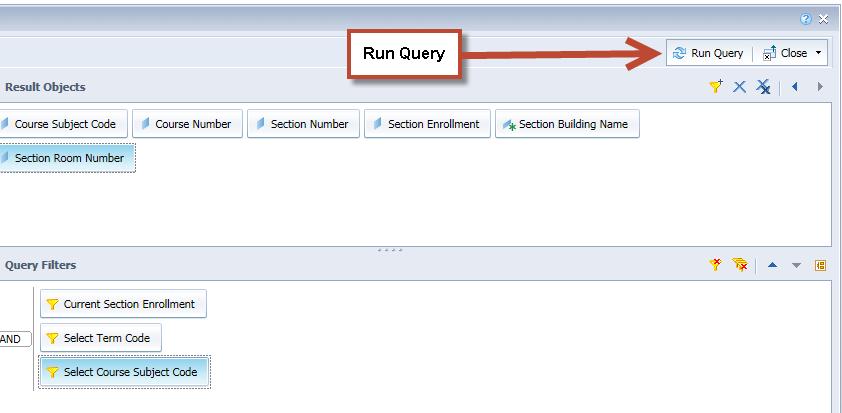 19 Running the Query and Entering Prompt Values 1.
