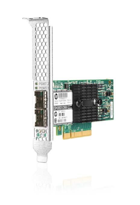 Overview The HPE Ethernet 10Gb 2-port 546SFP+ adapter for ProLiant Gen9 rack servers are designed to optimize Cloud efficiency, and improve performance and security of applications especially where