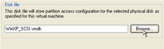 27 12. On the next page select Use an existing virtual disk. 13. Browse for your virtual disk. 14.