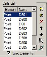 Calls portion of the dialog. 4. In the Parcel field select the parcel to be labeled. (RW1) 5.