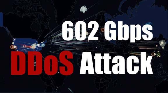 The attack peaked up to 602 Gbps, according to the claims made by the New World Hacking group, who took