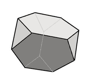 Consider the following polyhedra. Describe the number of faces, vertices, and edges. A. This is called a truncated tetrahedron: Faces: 8 Vertices: Edges: 8 B.