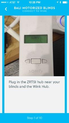 HUB 2 ADDING BLINDS TO WINK HUB 2 Tap Add a Product from the product selection screen Select Blinds and then find the dimmer you