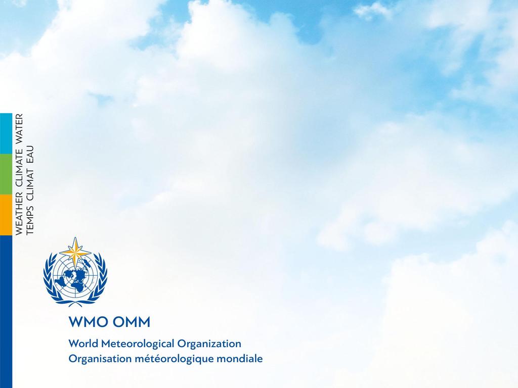 WMO Global to regional climate services for better climate change adaptation and risk