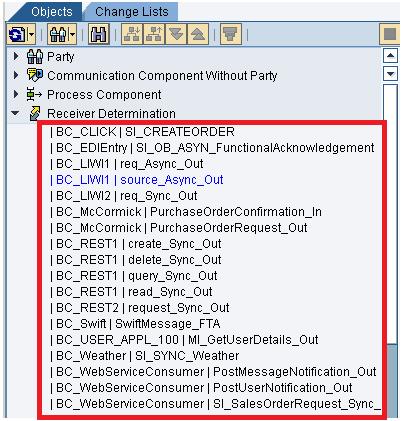 2.3 How to start All integration scenarios in the classical configuration must have a Receiver