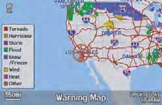 Weather Warning Map Say Warning map to view colorcoded severe weather systems.