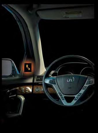 BLIND SPOT INFORMATION SYSTEM (BSI) (Advance Package) Assists you in determining if there are vehicles in your blind spot areas.