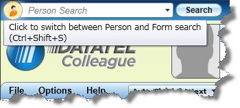 Colleague User Interface: About Colleague UI Figure 2: UI Search Field LookUp Search Results The