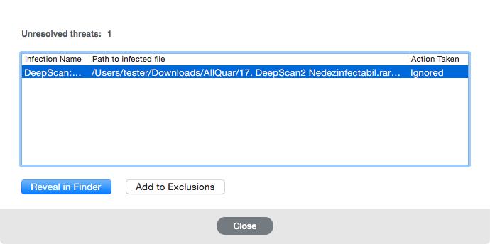 To check and fix detected issues: 1. Open Bitdefender Antivirus for Mac. 2. If Bitdefender has no warnings, the status bar is green.