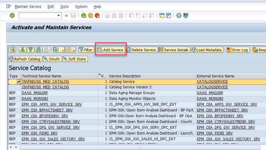 Chapter 3 Activate OData Services Note In this chapter, you are going to activate 2 OData services: /UI2/EASY_ACCESS_MENU: Retrieves the menu entries of the SAP menu /UI2/USER_MENU: Retrieves the