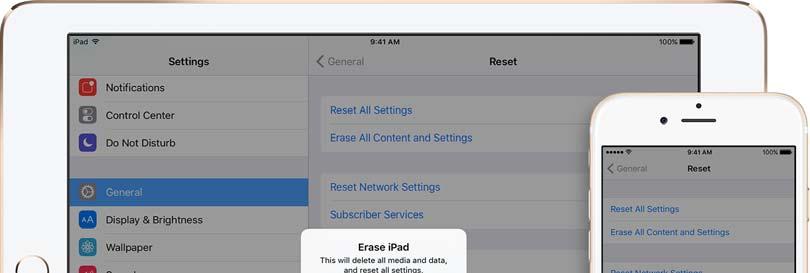 What to do before Returning your iphone, ipad, or ipod touch Use these steps to remove your personal informa on from a device.