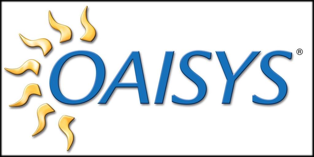 OAISYS MANAGEMENT STUDIO USER GUIDE VERSION 6.