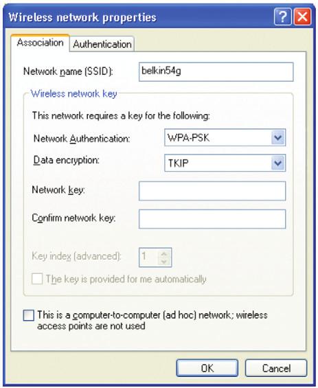 Using the Web-Based Advanced User Interface 4.. Under the Wireless Networks tab, click the Configure button and you will see the following screen.