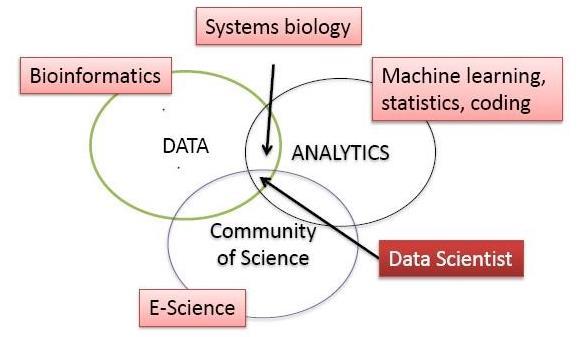 Data scientist Data scientists include Data capture and Interpretation New analytical techniques Community of Science Perfect for group work Teaching strategies Data scientist requires wide range of
