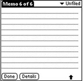 Creating a New Memo A single memo can contain up 4000 characters. The number of memos you can store on your phone is limited to the amount of available memory. Create a New Memo 1.