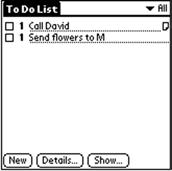 Creating a To Do List Item The To Do List is used to record and organize important items that need to be done throughout the day, week, month, or year.