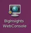 1.2 Hive and the Web Console Hive can also be started and stopped very easily from the BigInsights Web Console.