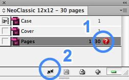 2. Click 'OK.' 3. Click on the "Save the book" icon in the book panel. HIDE INSTRUCTIONS LAYERS Some blank templates created with ABId automatically have instruction layers.
