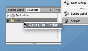 5. Right-click 'User' and select "Reveal in Finder" (Mac) or "Reveal in Explorer" (Windows) 6. Copy the contents of ABId folder (ABId.jsx and a Resource folder) into the "Scripts Panel" folder 7.