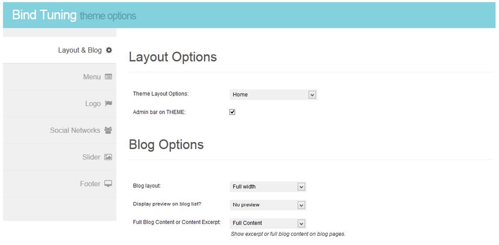 Setting up The Blog Layout To setup your blog page, create a new page and name it anything that you want include the option of sidebar in that page.