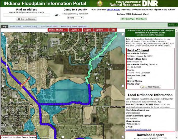Indiana Floodplain Information