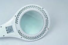 SOCKET MA-1209LA / MA-1209LI LED Table Clamp Magnifier Lamp The glass lens will provide high transmittance and will not