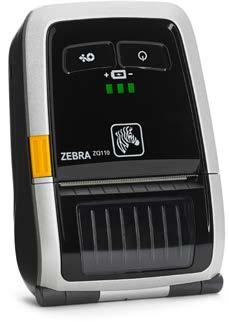 VALUE ZQ110 Printer ZEBRA S SMALLEST AND MOST AFFORDABLE MOBILE RECEIPT PRINTER Zebra s ZQ110 Value Class 2 (51mm) mobile receipt printer is the printer of choice for the price-conscious buyer.