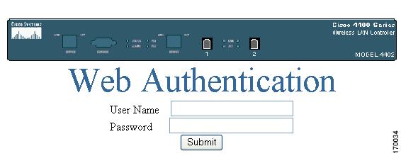 Adding Controller Templates Chapter 9 Step 6 Step 7 Step 8 Step 9 Enter the title you want displayed on the Web authentication page.