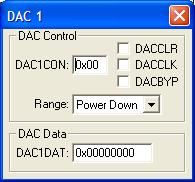Set a breakpoint on the instruction ADCCON = 0x6A3;.