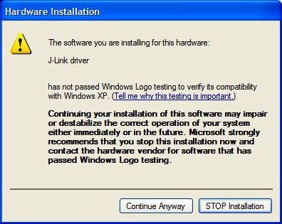 (1) Installation In the hardware installation window, select Continue anyway. Finally when the following window appears press the Finish button.
