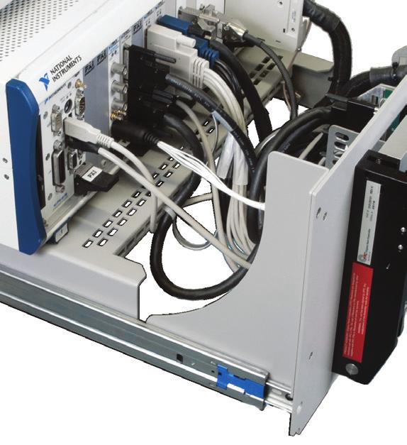 Cable Management VPC solutions are designed to accommodate an array of ATE chassis sizes/configurations, including PXI, SCXI, GPIB, LXI, PCI, VXI and AXIe applications.