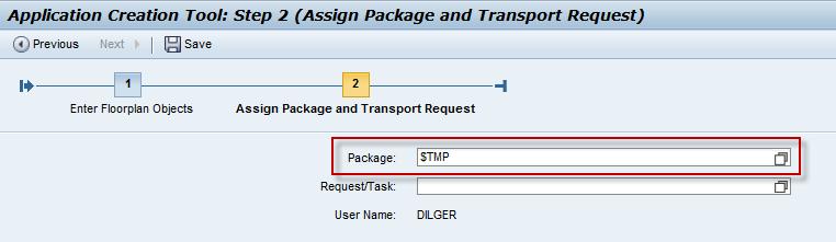 8: Web Dynpro Application Assign Package and Transport Request Click Next and the wizard will guide you