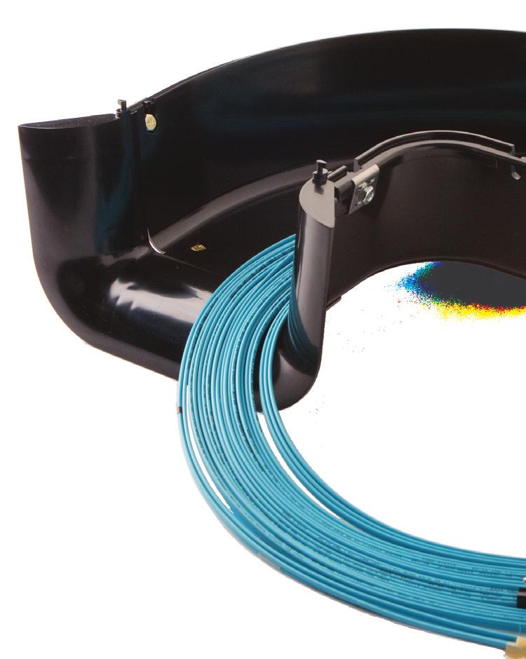 FiberGuide : Fast and flexible fiber protection FiberGuide is a comprehensive raceway solution designed to protect and route fiber optic patch cords and multi-fiber